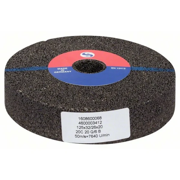Шлифкруг для прямых шлифмашин 125x20x20 Bosch 1608600068