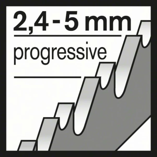 Пильное полотно T 345 XF Progressor for Wood and Metal Bosch 2608634993 — изображение 3