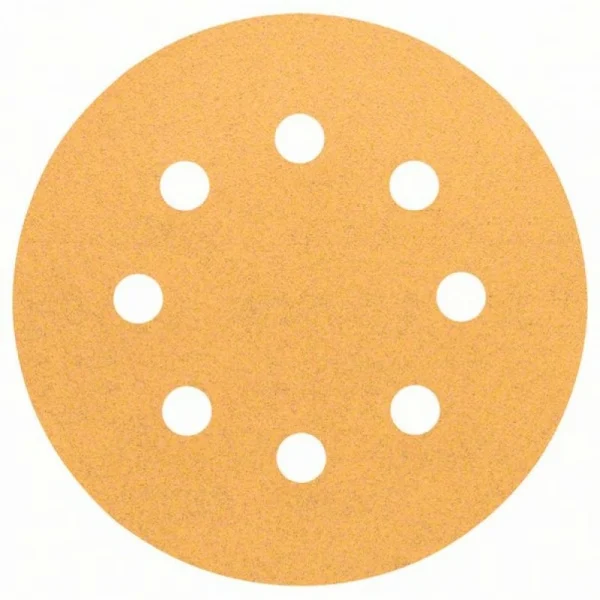 Набор шлифлистов (5 шт) C470 Best for Wood+Paint 8 отв. 115 мм K120 Bosch 2608605061