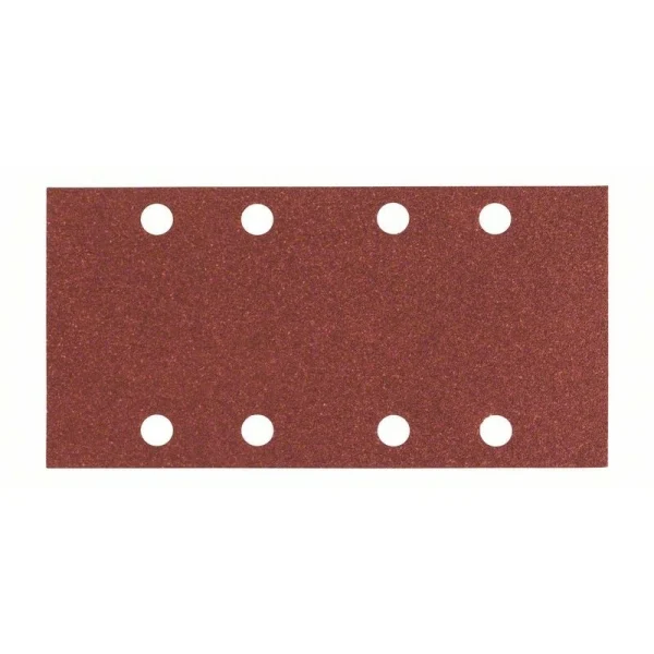 Шлифлист C430, в упаковке 10шт. 93x186 мм, 4x60; 4x120; 2x180 Bosch 2608605310