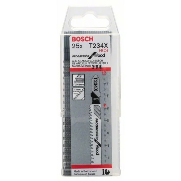Пильное полотно T 234xProgressor for Wood Bosch 2608633524 — изображение 2