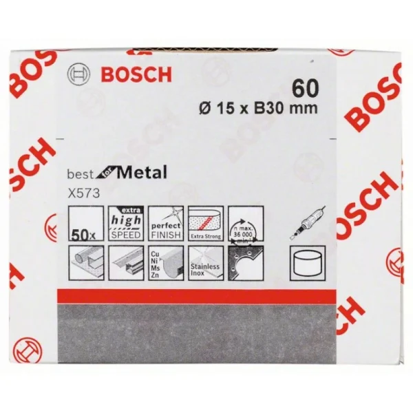 Шлифкольцо X573 15 мм, 30 мм, 60 Bosch 2608606864 — изображение 2