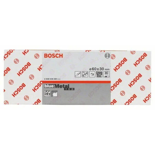 Шлифкольцо X573 60 мм, 30 мм, 80 Bosch 2608606881 — изображение 2