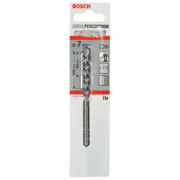 Сверло по бетону CYL-3 7x60x100 мм, d 6,5 мм Bosch 2608597662 — изображение 2