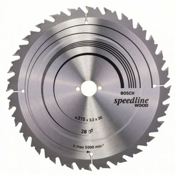 Пильный диск 315Х30 28 SPEEDLINE Bosch 2608640682 — изображение 2