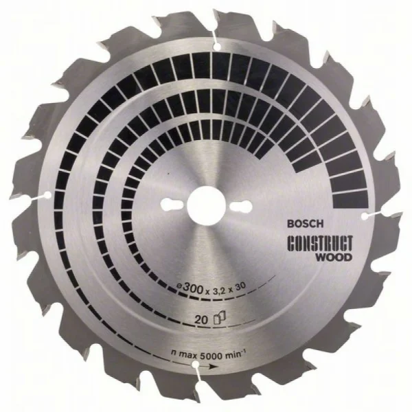 Пильный диск Construct Wood 300x30x3,2 мм; 20 Bosch 2608640690