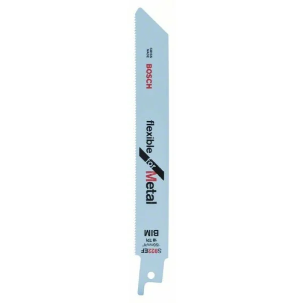 Пильное полотно S 922 EF Flexible for Metal Bosch 2608656028