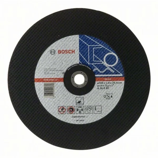 Отрезной круг прямой Expert for Metal A 36 R BF 355x25,40x2,8 мм Bosch 2608600543
