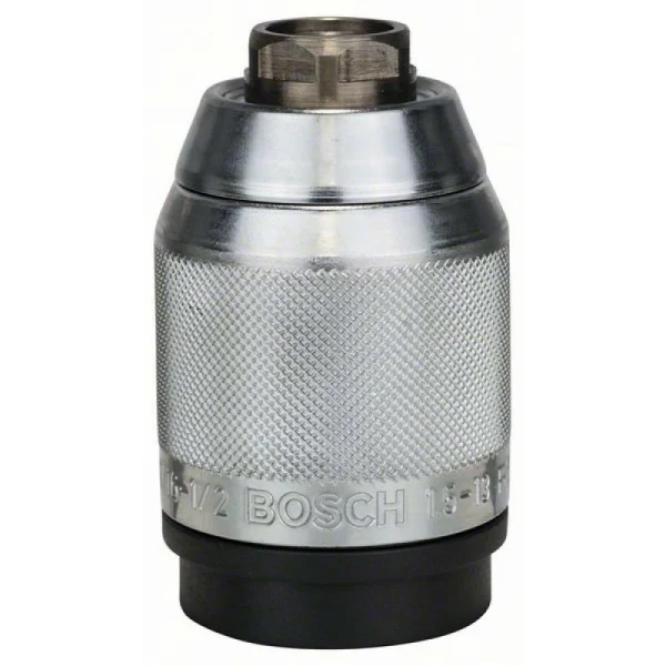 Быстрозажимной патрон с матовым хромированием 1,5-13 мм, 1/2' - 20 Bosch 2608572150