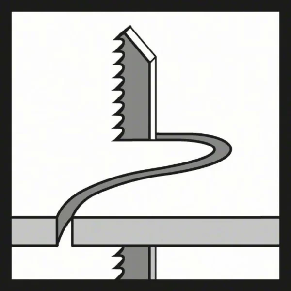Пильное полотно S 422 BF Flexible for Metal Bosch 2608656268 — изображение 4
