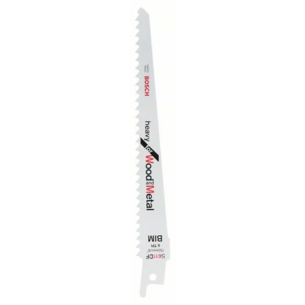 Пильное полотно S 611 DF Heavy for Wood and Metal Bosch 2608656271