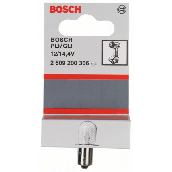 Лампа накаливания 12 V; 14,4 V Bosch 2609200306 — изображение 2