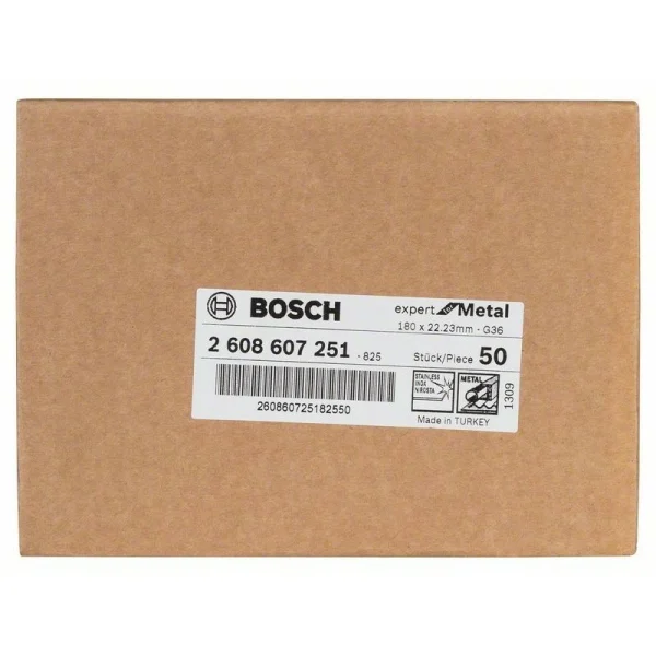 Фибровый шлифкруг R444 Expert for Metal 180x22,23 мм, 36 Bosch 2608607251 — изображение 2