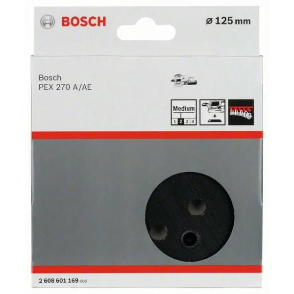 Тарельчатый шлифкруг среднезерн., 125 мм Bosch 2608601169 — изображение 2
