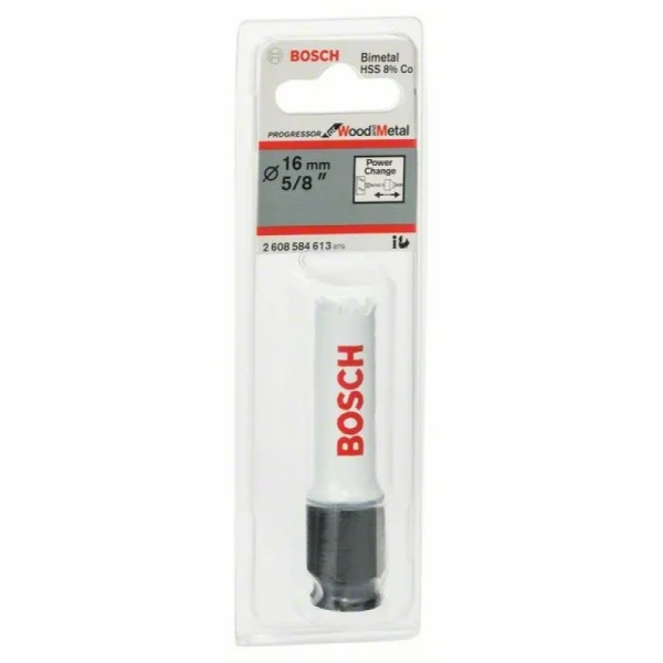 Коронка Progressor 16 мм, 5/8' Bosch 2608584613 — изображение 2