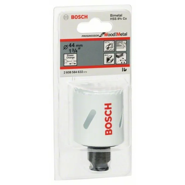 Коронка Progressor 44 мм, 1 3/4' Bosch 2608584632 — изображение 2