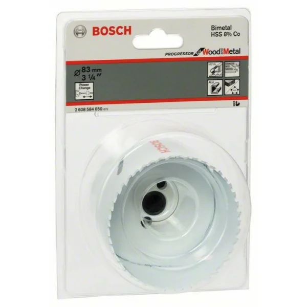 Коронка Progressor 83 мм, 3 1/4' Bosch 2608584650 — изображение 2