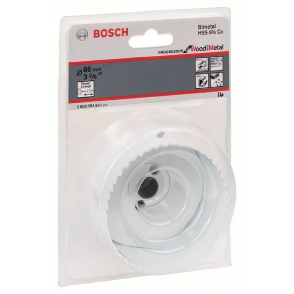 Коронка Progressor 86 мм, 3 3/8' Bosch 2608584651 — изображение 2