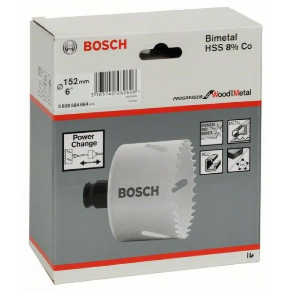 Коронка Progressor 152 мм, 6' Bosch 2608584664 — изображение 2
