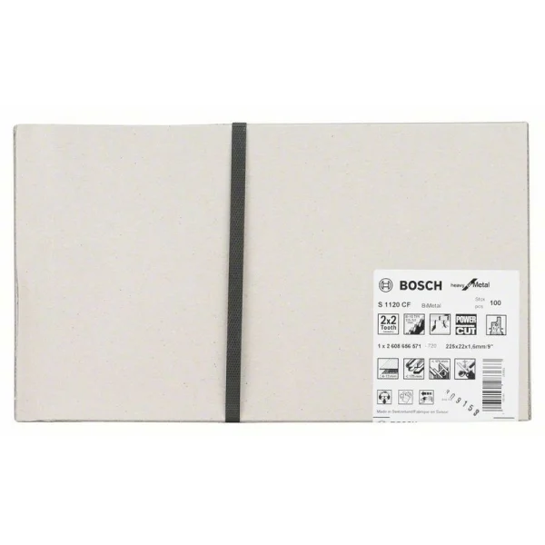 Пильное полотно S 1120 CF Heavy for Metal Bosch 2608656571 — изображение 2
