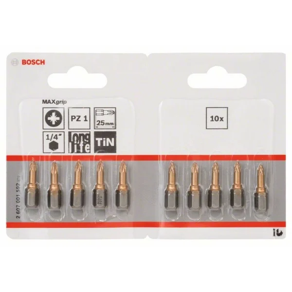 Насадка-бита Max Grip PZ 1, 25 мм Bosch 2607001592 — изображение 2