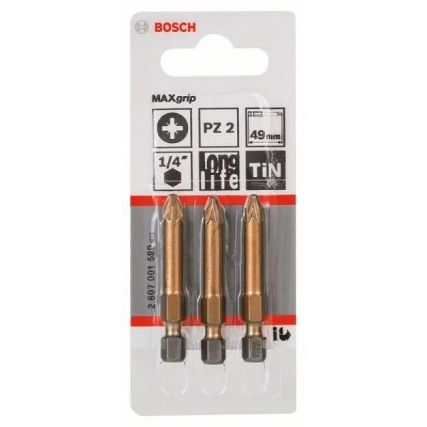 Насадка-бита Max Grip PZ 2, 49 мм Bosch 2607001599 — изображение 2
