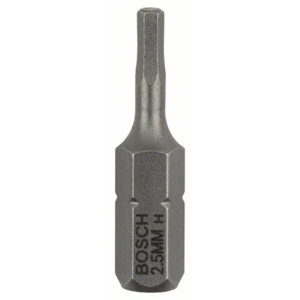 Насадка-бита Extra Hart HEX 2,5, 25 мм Bosch 2607001720