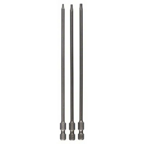 Набор из 3 насадок-бит Extra Hart T8; T10; T15; 152 мм Bosch 2607001763