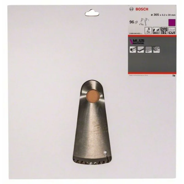 Пильный диск Multi Material 305 x 30 x 3,2 mm; 96 Bosch 2608640453 — изображение 2