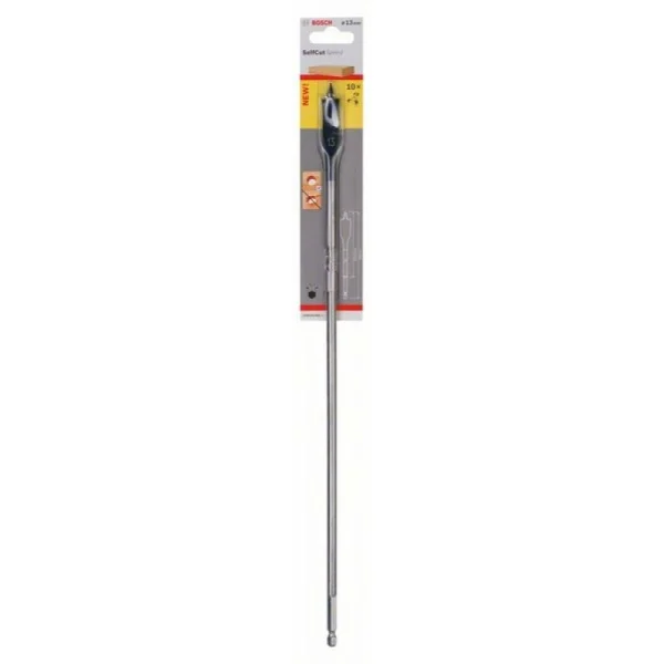 Перовое сверло Self Cut Speed, с шестигранным хвостовиком 13x400 мм Bosch 2608595404 — изображение 2