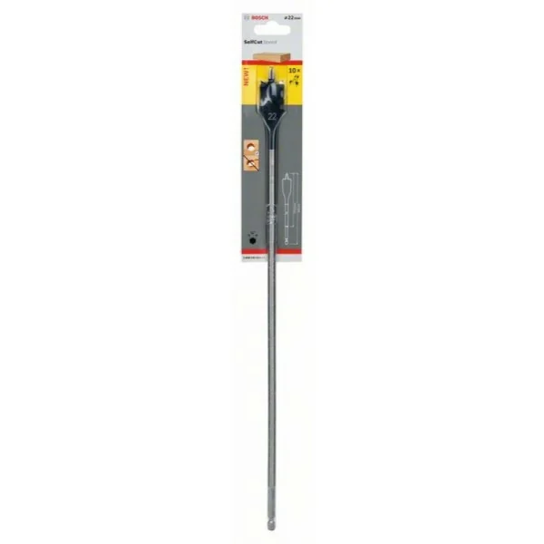 Перовое сверло Self Cut Speed, с шестигранным хвостовиком 22x400 мм Bosch 2608595411 — изображение 2