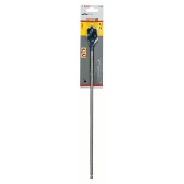 Перовое сверло Self Cut Speed, с шестигранным хвостовиком 25x400 мм Bosch 2608595413 — изображение 2
