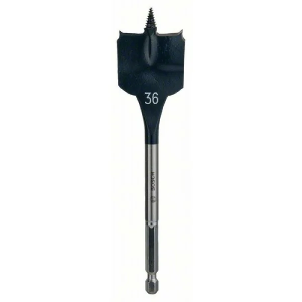 Перовое сверло Self Cut Speed, с шестигранным хвостовиком 36x152 мм Bosch 2608595500