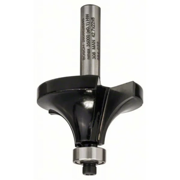 Карнизная фреза 8 мм, R1 15 мм, L 22 мм, G 66 мм Bosch 2608628345