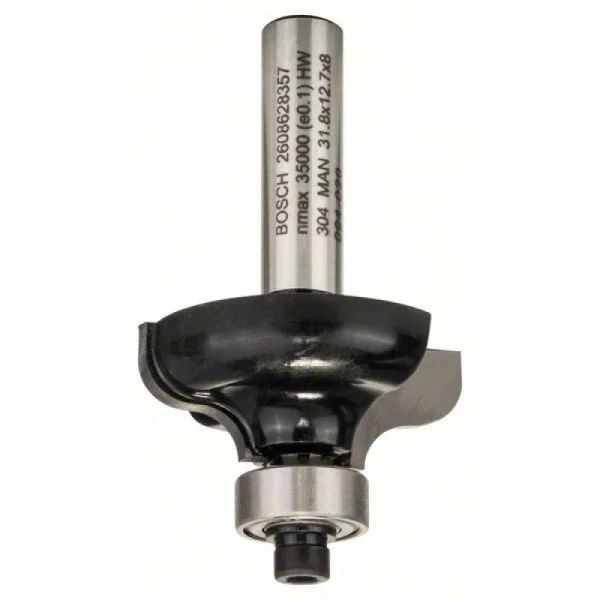 Профильные фрезы G 8 мм, R1 4,8 мм, D 31,8 мм, L 12,4 мм, G 54 мм Bosch 2608628357