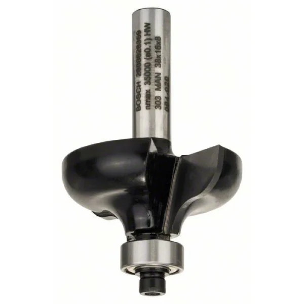 Профильные фрезы G 8 мм, R1 6,35 мм, D 38 мм, L 15,7 мм, G 57 мм Bosch 2608628359