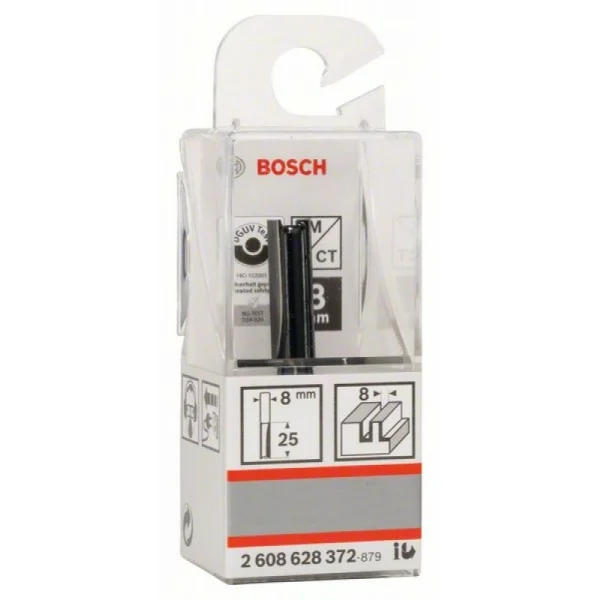 Пазовая фреза 8 мм, D1 8 мм, L 25,4 мм, G 56 мм Bosch 2608628372 — изображение 2