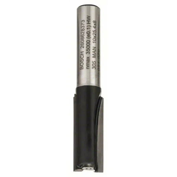 Пазовая фреза 8 мм, D1 10 мм, L 25,4 мм, G 56 мм Bosch 2608628373
