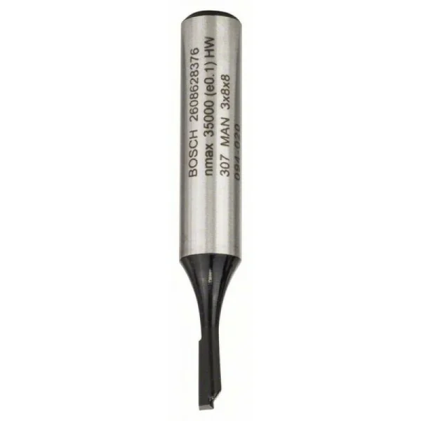 Пазовая фреза 8 мм, D1 3 мм, L 8 мм, G 51 мм Bosch 2608628376