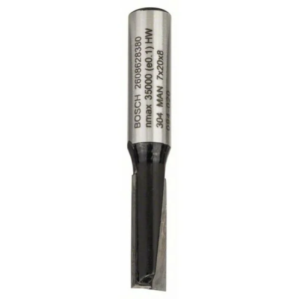 Пазовая фреза 8 мм, D1 7 мм, L 20 мм, G 51 мм Bosch 2608628380