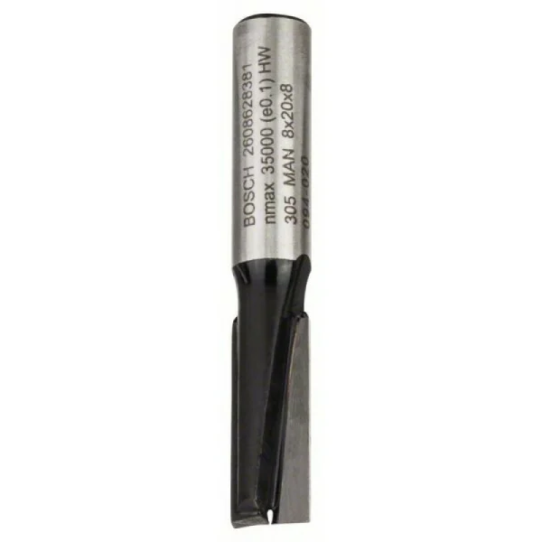 Пазовая фреза 8 мм, D1 8 мм, L 20 мм, G 51 мм Bosch 2608628381
