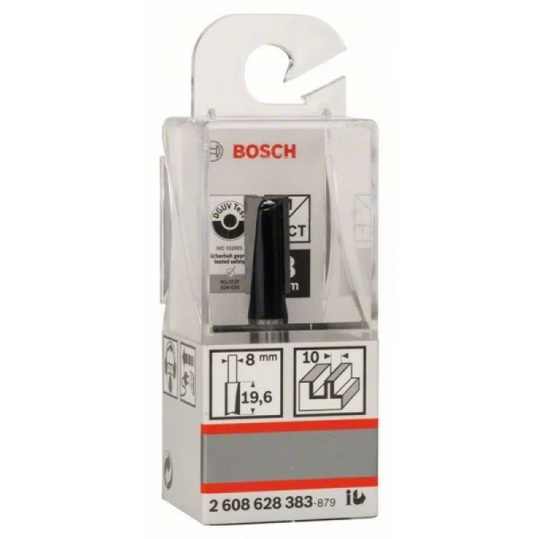 Пазовая фреза 8 мм, D1 10 мм, L 20 мм, G 51 мм Bosch 2608628383 — изображение 2