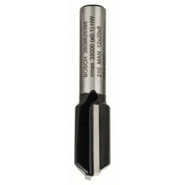 Пазовая фреза 8 мм, D1 12 мм, L 20 мм, G 51 мм Bosch 2608628385