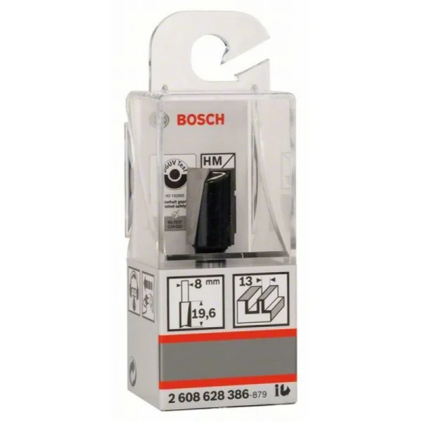 Пазовая фреза 8 мм, D1 13 мм, L 20 мм, G 51 мм Bosch 2608628386 — изображение 2