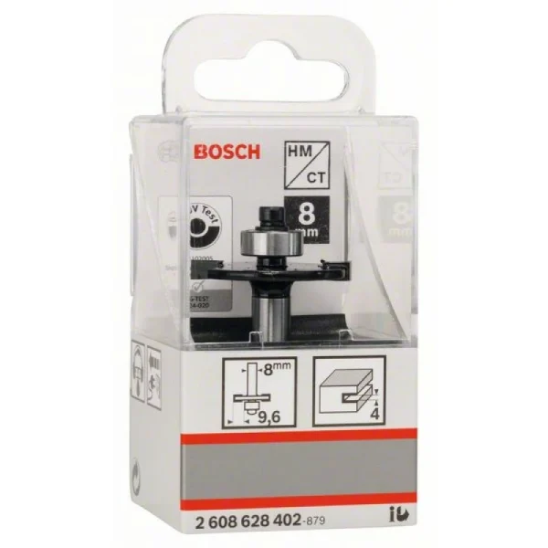 Плоская пазовая фреза 8 мм, D1 32 мм, L 4 мм, G 51 мм Bosch 2608628402 — изображение 2
