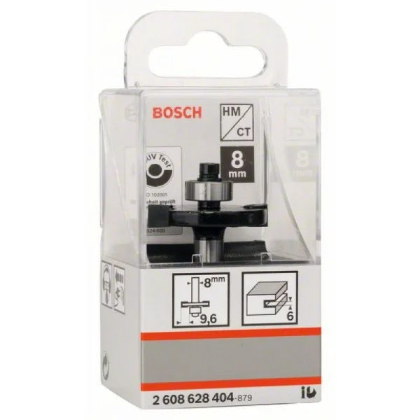 Плоская пазовая фреза 8 мм, D1 32 мм, L 6 мм, G 51 мм Bosch 2608628404 — изображение 2