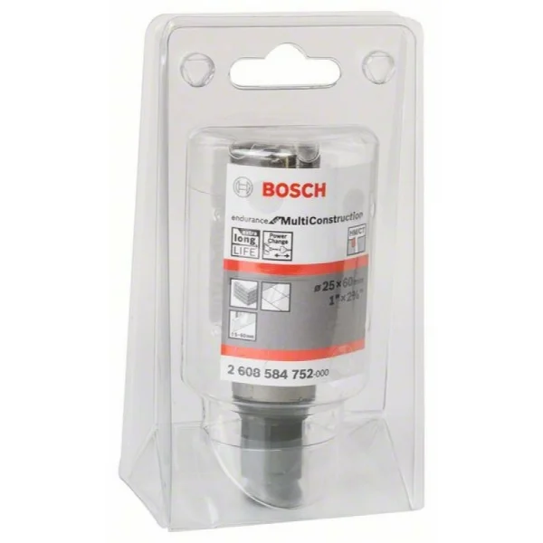 Коронка Endurance for Multi Construction 25 мм, 3 Bosch 2608584752 — изображение 2