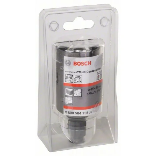 Коронка Endurance for Multi Construction 45 мм, 3 Bosch 2608584756 — изображение 2