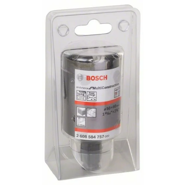Коронка Endurance for Multi Construction 50 мм, 3 Bosch 2608584757 — изображение 2