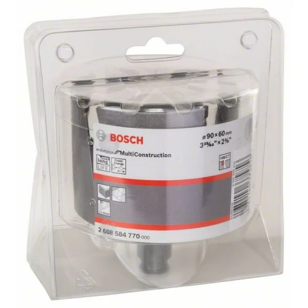 Коронка Endurance for Multi Construction 90 мм, 4 Bosch 2608584770 — изображение 2